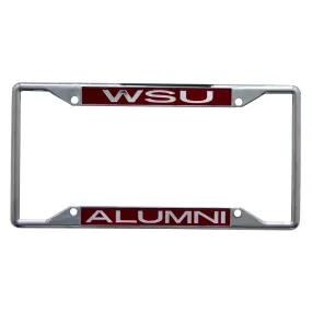 WSU Alumni License Plate Frame